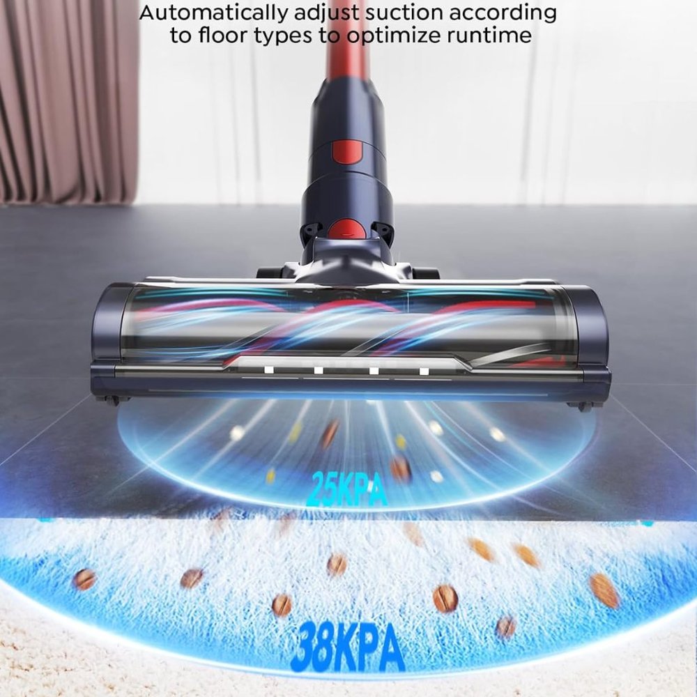 BuTure Cordless Vacuum Cleaner - 450W 38Kpa with Auto Mode Docking Station - Picture 6 of 8